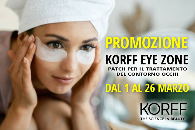 Farmacia Sant'Elena - Promo Korff Eye Zone patch occhi - marzo 2023