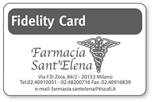 Fidelity Card di Farmacia Sant