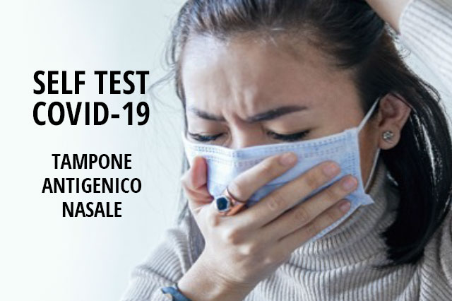 Farmacia Sant'Elena - Offerta tamponi nasali auto test covid-19 - gennaio 2022