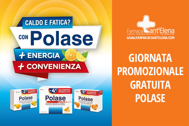 Farmacia sant'Elena - Giornata Promozionale Polase - luglio 2019