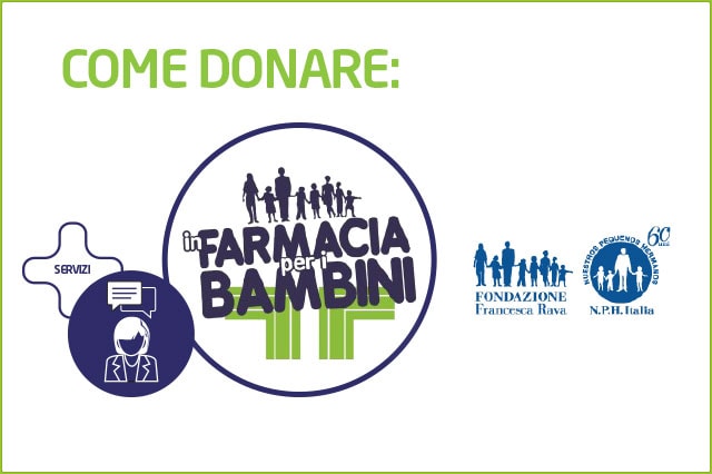 Farmacia Sant'Elena - Come donare farmaci Giornata "In farmacia per i bambini" - novembre 2018