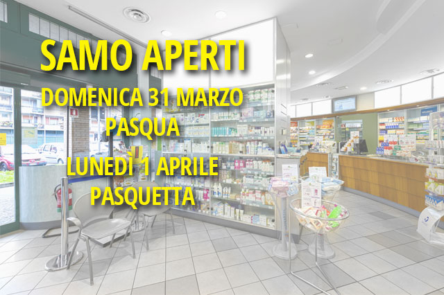 Farmacia Sant'Elena - Aperti per turno a Pasqua e Pasquetta 2024