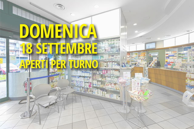 Farmacia Sant'Elena - Aperti per turno domenica 18 settembre 2022