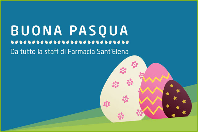 Farmacia Sant'Elena - auguri Pasqua - aprile 2019