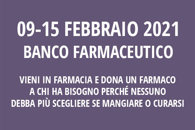 Farmacia Sant'Elena - Banco Farmaceutico - febbraio 2021