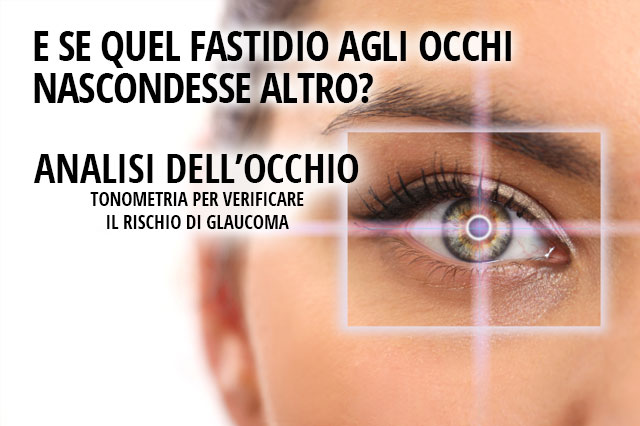 Farmacia Sant'Elena - Esame della tonometria analisi dell'occhio - novembre 2021