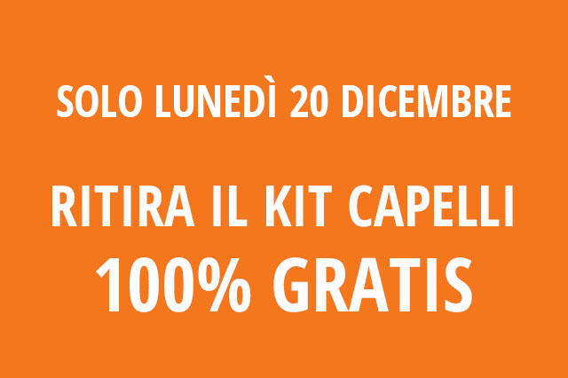 Farmacia Sant'Elena - Kit capelli GRATIS - dicembre 2021