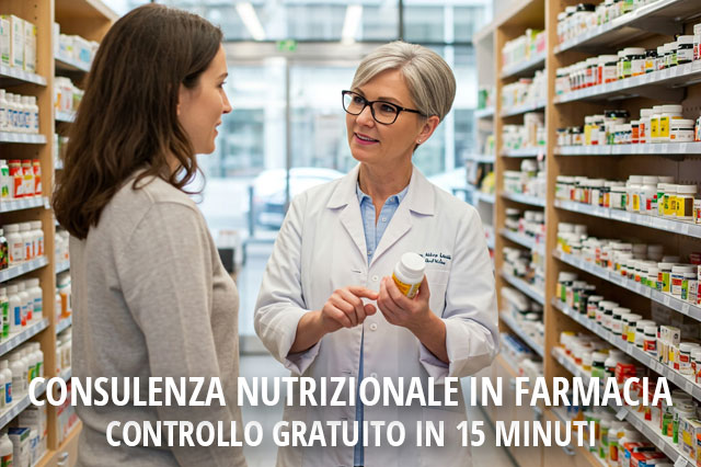 Farmacia Sant'Elena - Appuntamento con la nutrizionista - maggio 2025