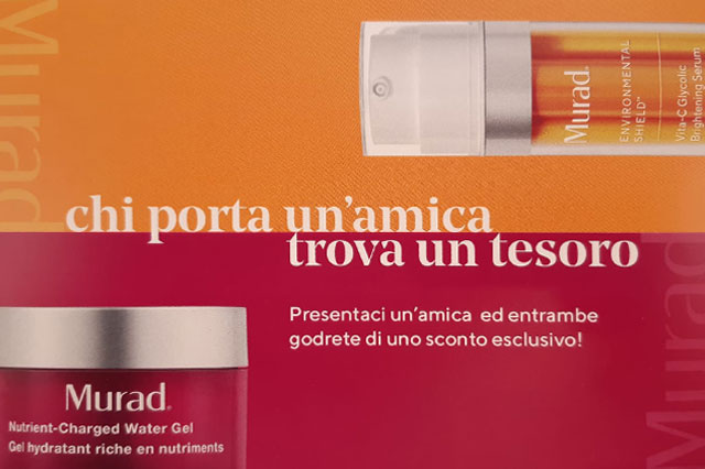 Farmacia Sant'Elena - Promozione Murad - ottobre 2020