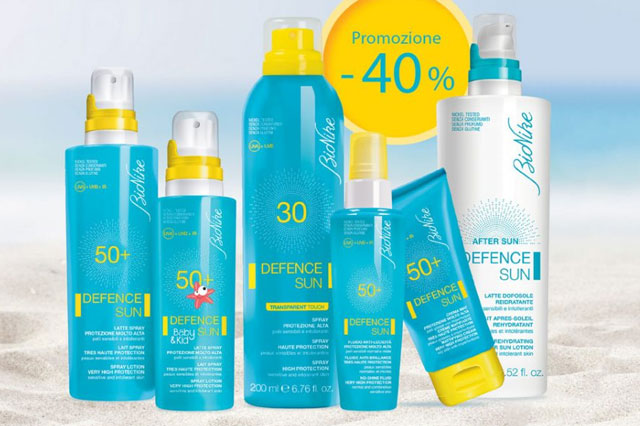 Farmacia Sant'Elena - Promozione solari Bionike - giugno 2020