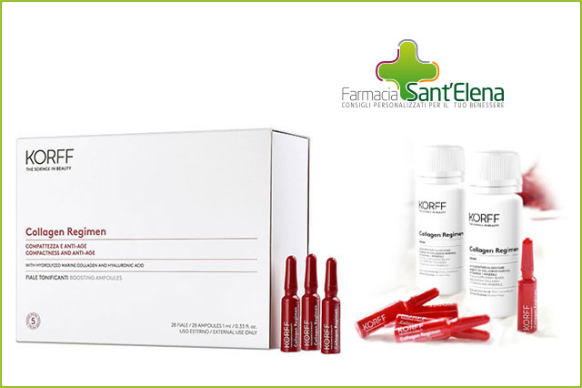 Farmacia Sant'Elena - Promo trattamento antiage collagen Korff - agosto 2019