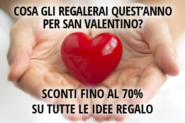 Farmacia Sant'Elena - Sconti fino al 70% su tutte le idee regalo per San Valentino - febbraio 2022